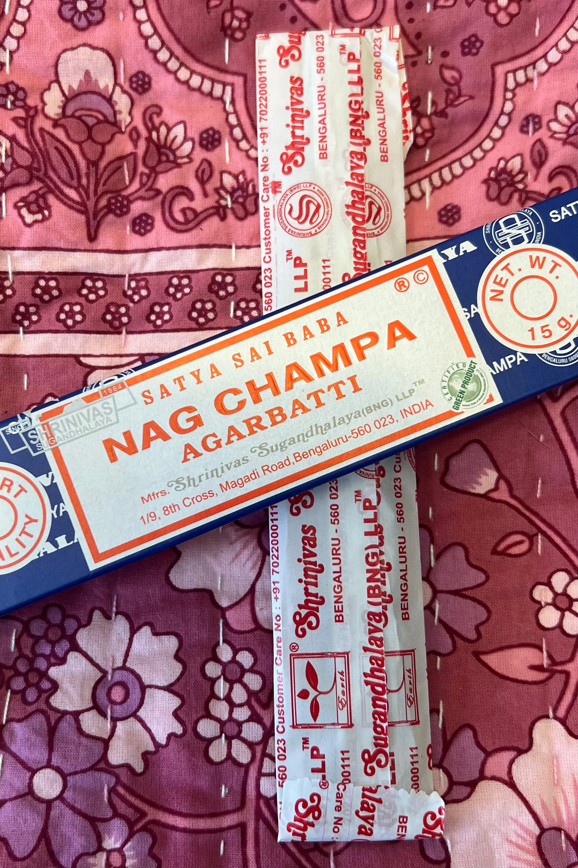 NAG CHAMPA INCENSE X 3