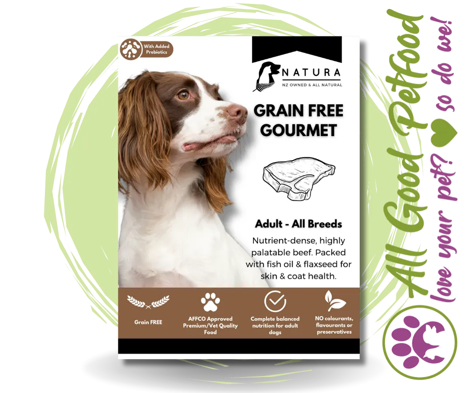 NATURA Grain Free Gourmet - Grain Free Fussy Dog Food