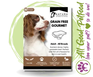 NATURA Grain Free Gourmet - Grain Free Fussy Dog Food