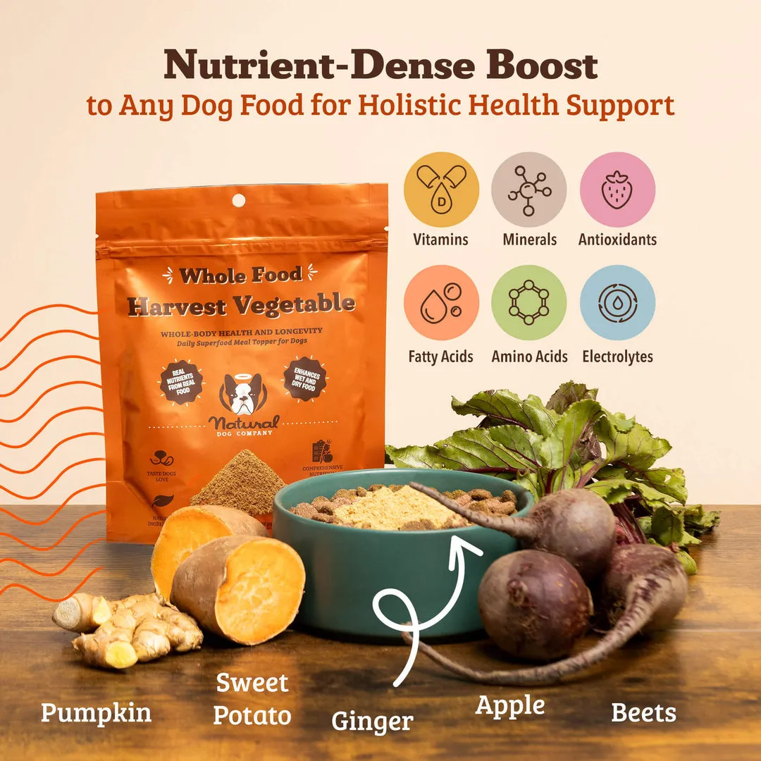 Natural Dog Company Harvest Vegetable Granules Wholesale