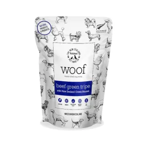 New Zealand Natural Woof Beef Green Tripe Treat 1.4oz