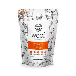 New Zealand Natural Woof Venison Lung Treat 1.76oz