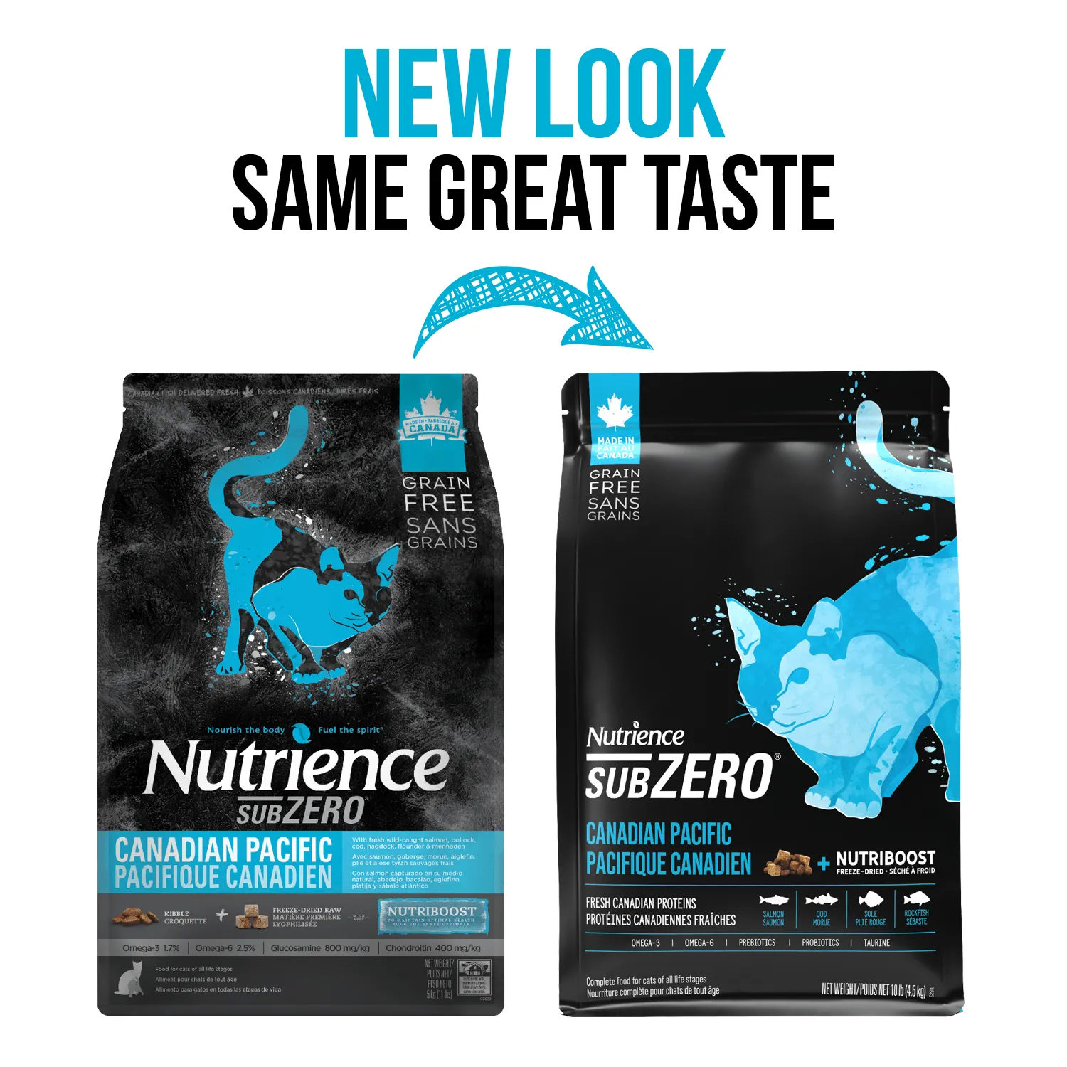 Nutrience Grain Free Cat Food SubZero Canadian Pacific