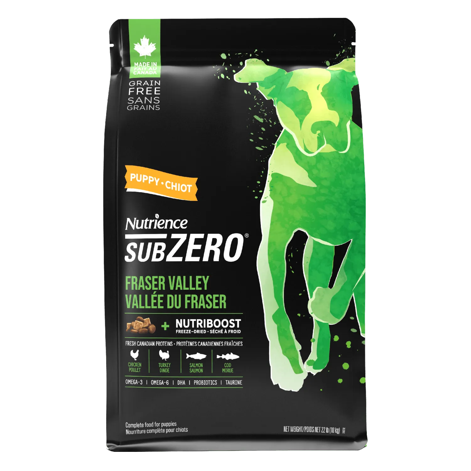 Nutrience Grain Free Puppy Food SubZero Fraser Valley