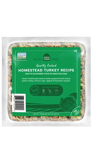 Open Farm Gently Cooked Dog Food: Homestead Turkey