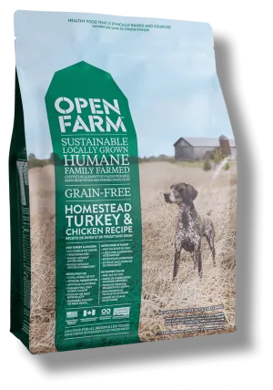 OPEN FARM Grain-Free Homestead Turkey & Chicken Recipe for Dogs