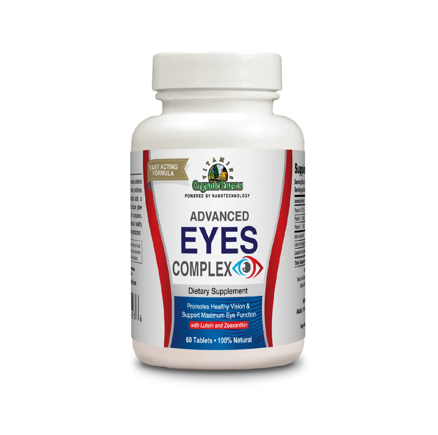 Organic Farms Vitamins Eyes complex Dietary supplement