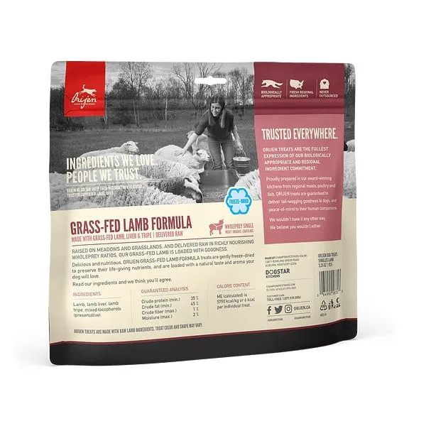 ORIJEN Freeze Dried Grass Fed Lamb Dog Treats