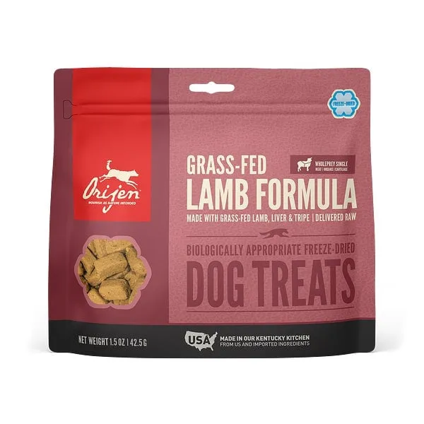 ORIJEN Freeze Dried Grass Fed Lamb Dog Treats