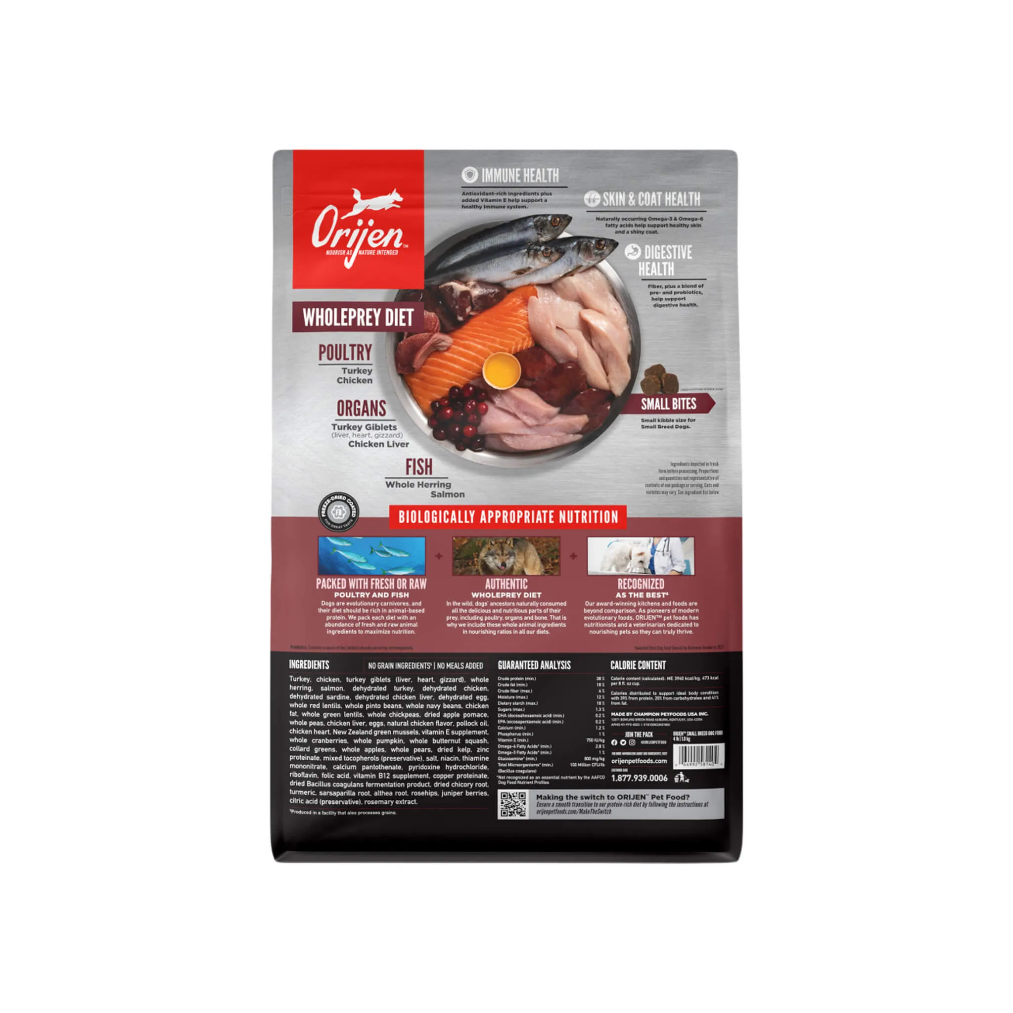 Orijen Grain Free Small Breed Dog Food