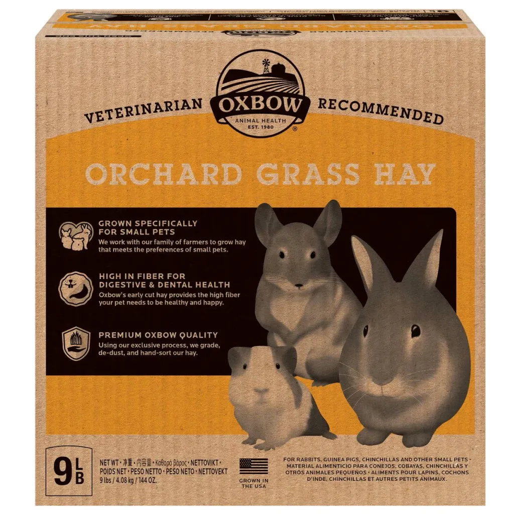 Oxbow Animal Health Orchard Grass Hay Food For Small Animals