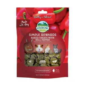 Oxbow Simple Rewards Bell Pepper Treats 85g^^^