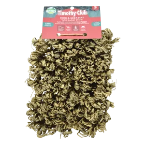 Oxbow Timothy Club Hide & Seek Mat, Small Animal Toy