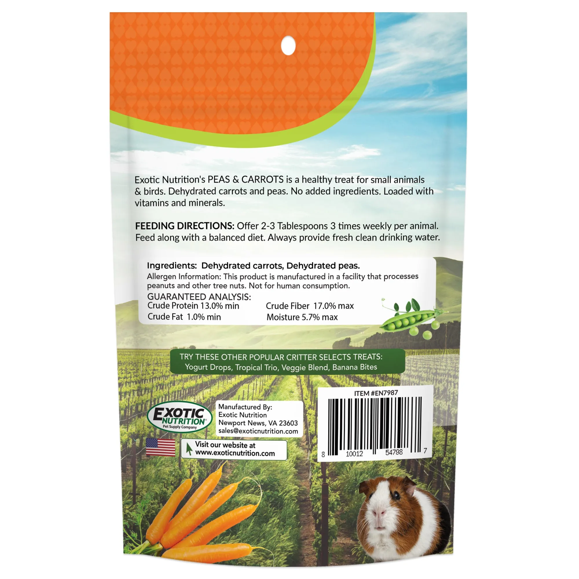 Peas & Carrots 8 oz.