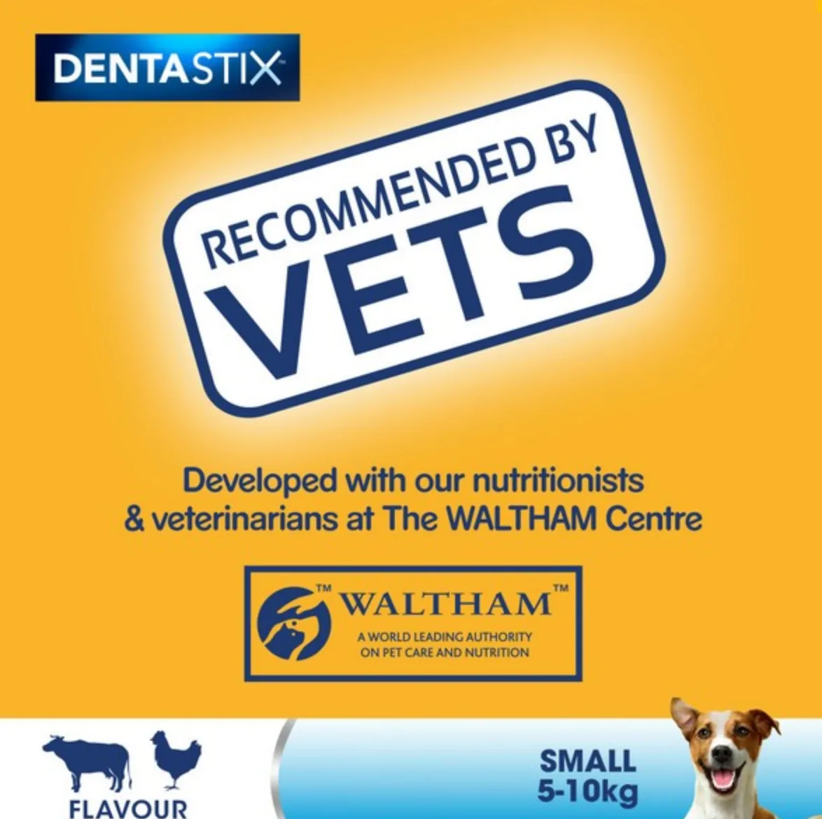Pedigree DentaStix Daily Dental Chews Small Dog 7 Sticks 