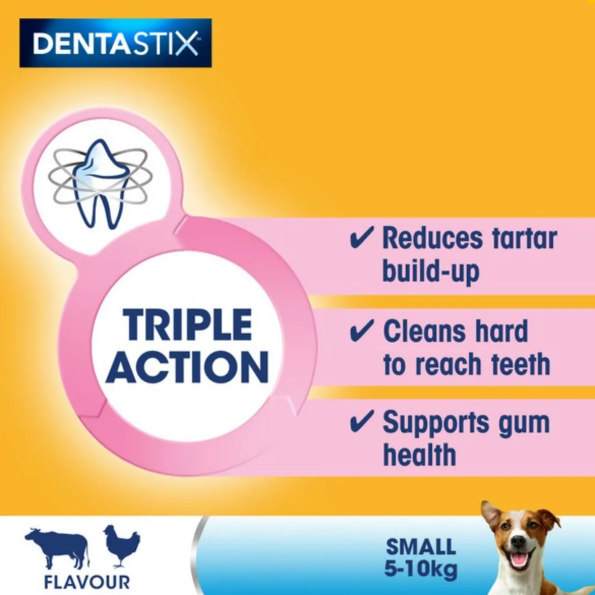 Pedigree DentaStix Daily Dental Chews Small Dog 7 Sticks 