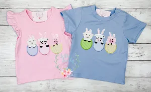 Peek-A-Boo Farm Easter Boys Tee
