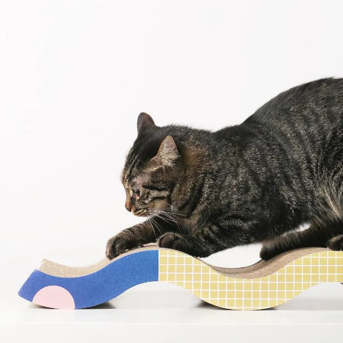 PIDAN MEMPHIS WAVE CAT SCRATCHER