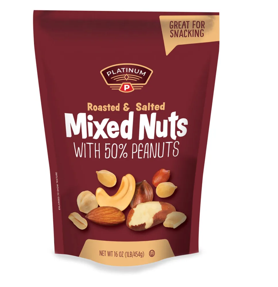 Platinum Roasted & Salted Mixed Nuts 16oz