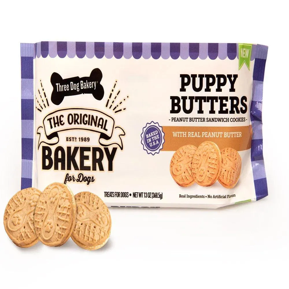 Puppy Butters Peanut Butter Cookies 11.8 Oz