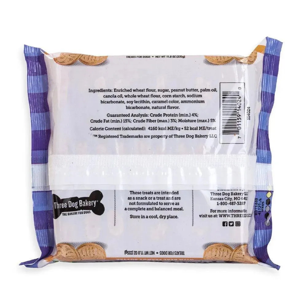 Puppy Butters Peanut Butter Cookies 11.8 Oz