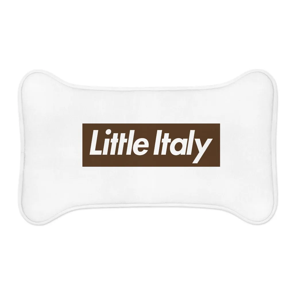 "Little Italy" Bone or Fish Shaped Dog or Cat Feeding Mat