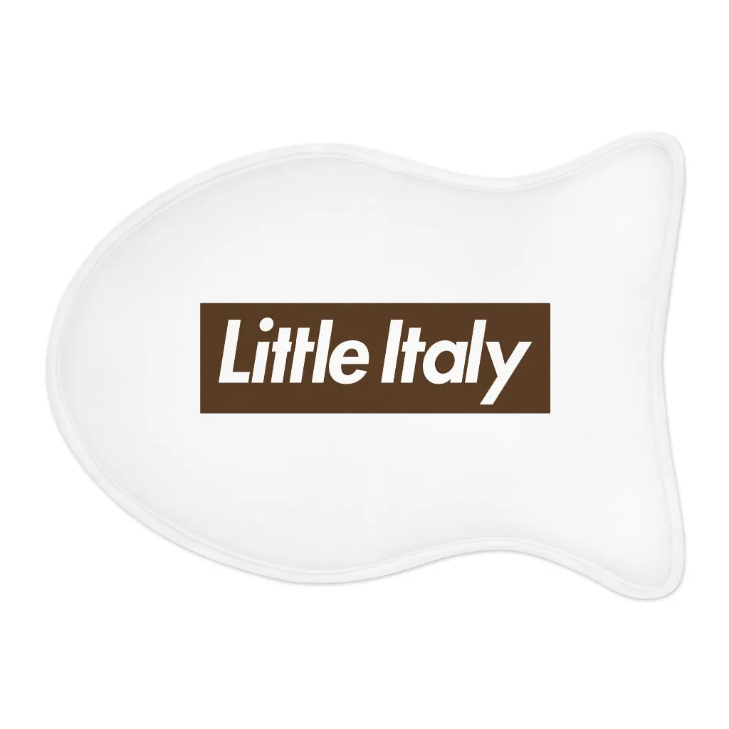 "Little Italy" Bone or Fish Shaped Dog or Cat Feeding Mat
