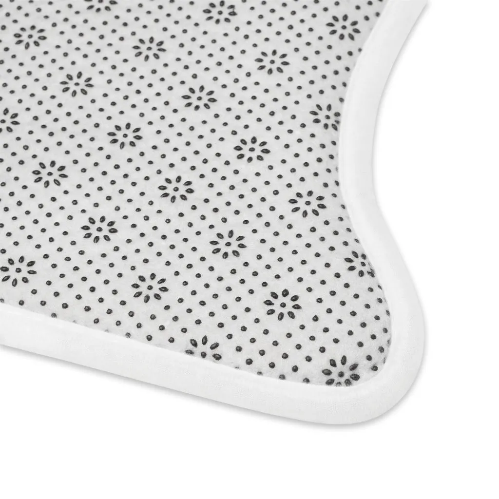 "Little Italy" Bone or Fish Shaped Dog or Cat Feeding Mat