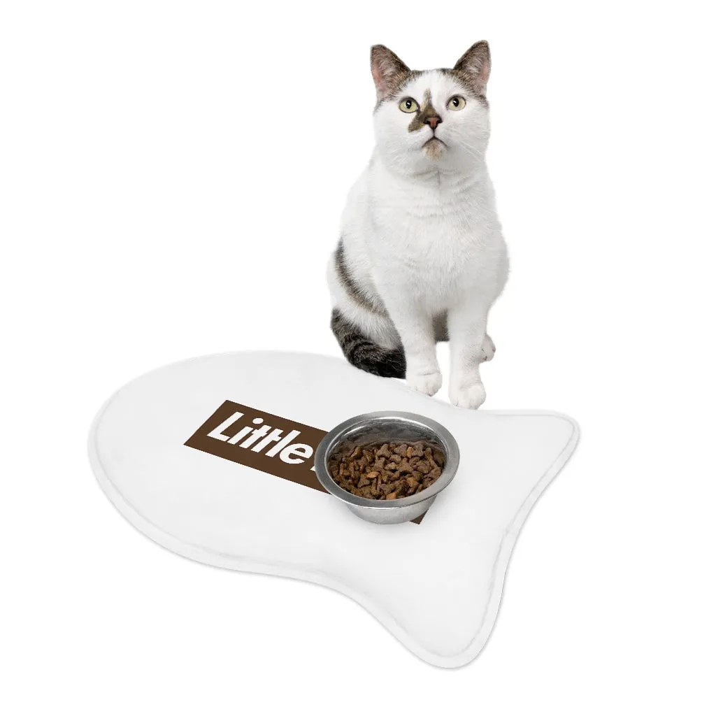 "Little Italy" Bone or Fish Shaped Dog or Cat Feeding Mat