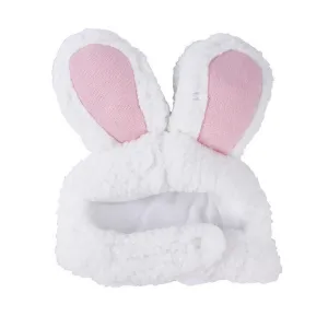 Rabbit Cat's Costume in White Color