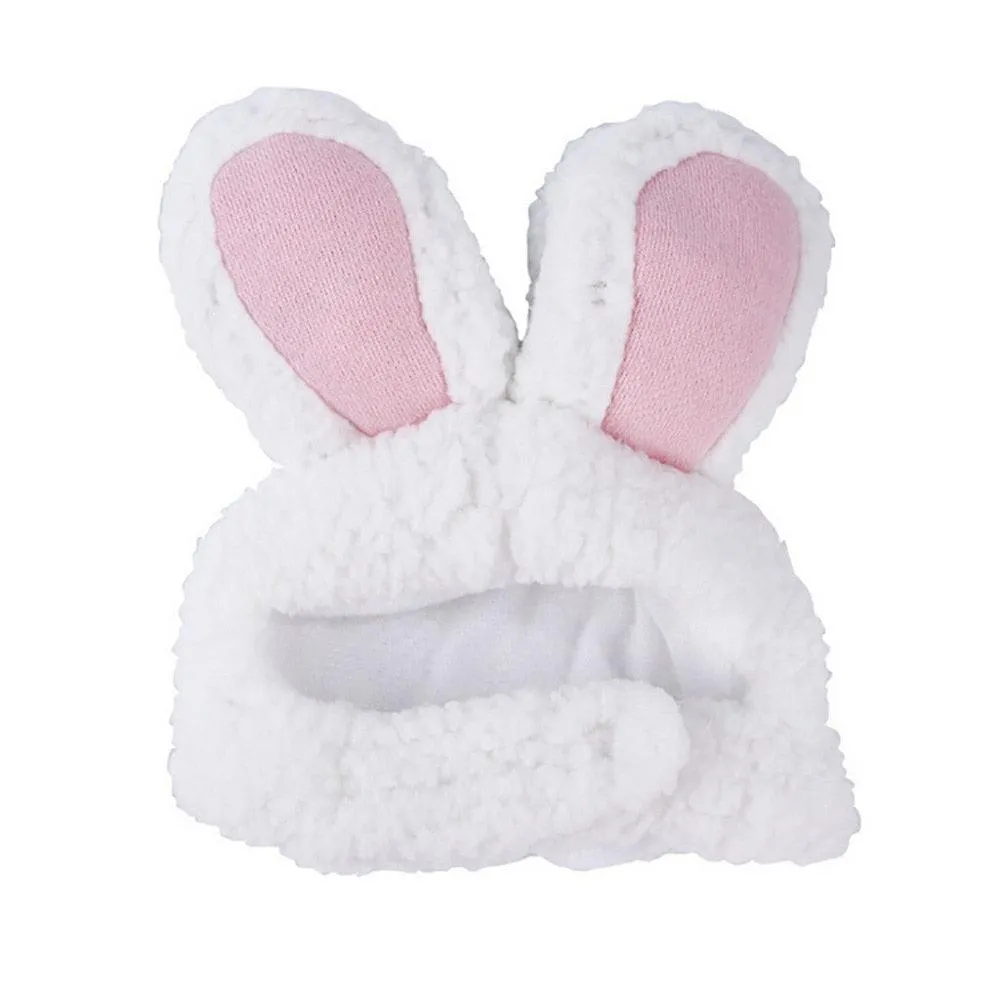 Rabbit Cat's Costume in White Color