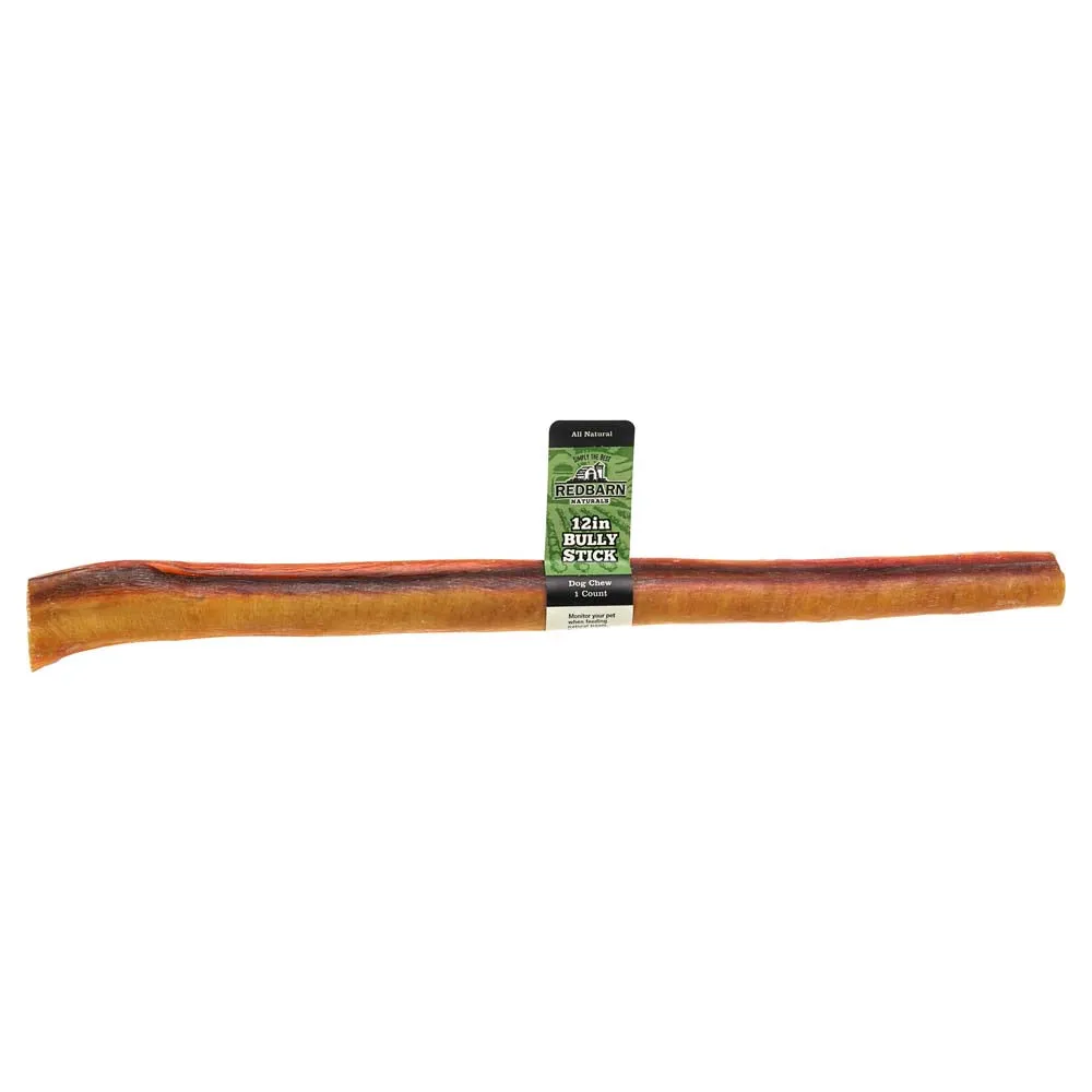 Redbarn Bully Stick Dog Treat, 12in