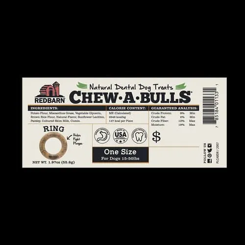 Redbarn Chew-A-Bulls, Dental Ring