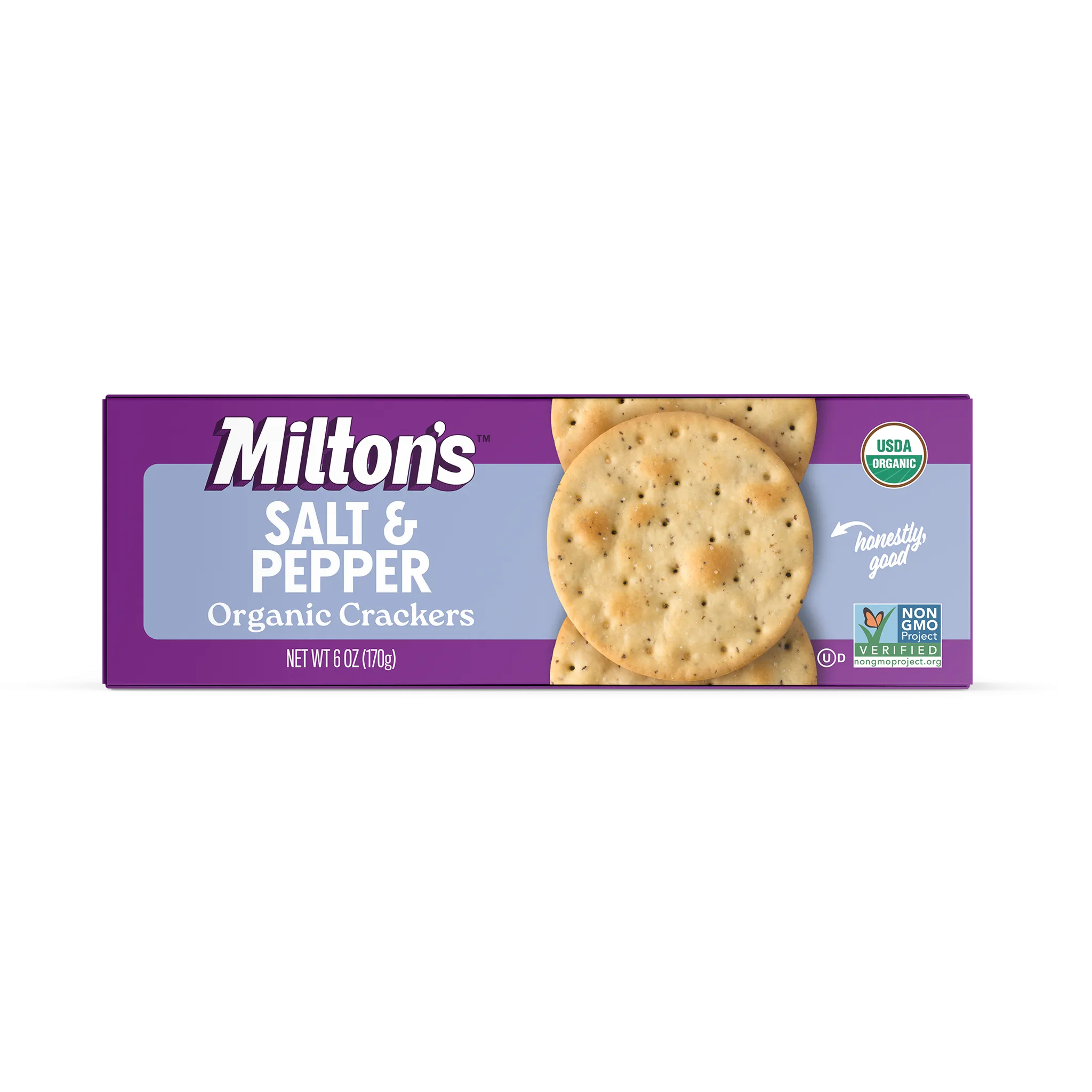 Salt & Pepper Organic Crackers