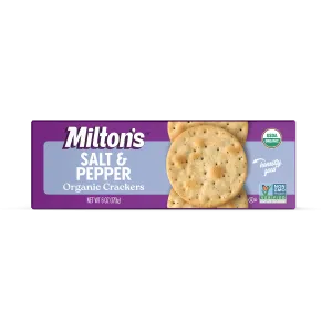 Salt & Pepper Organic Crackers
