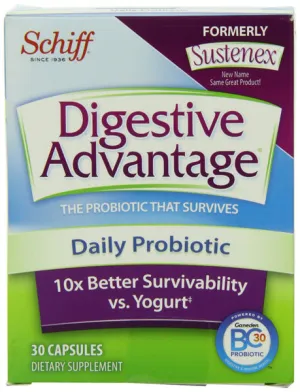 SCHIFF - Digestive Advantage Daily Probiotic - 30 Capsules