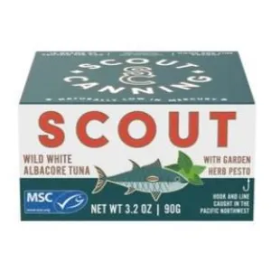 Scout - Wild White Albacore Tuna w/ Garden Herb Pesto (90G)