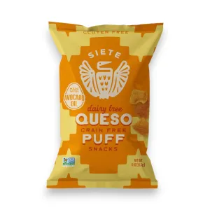 SIETE - QUESO GRAIN FREE PUFF SNACK