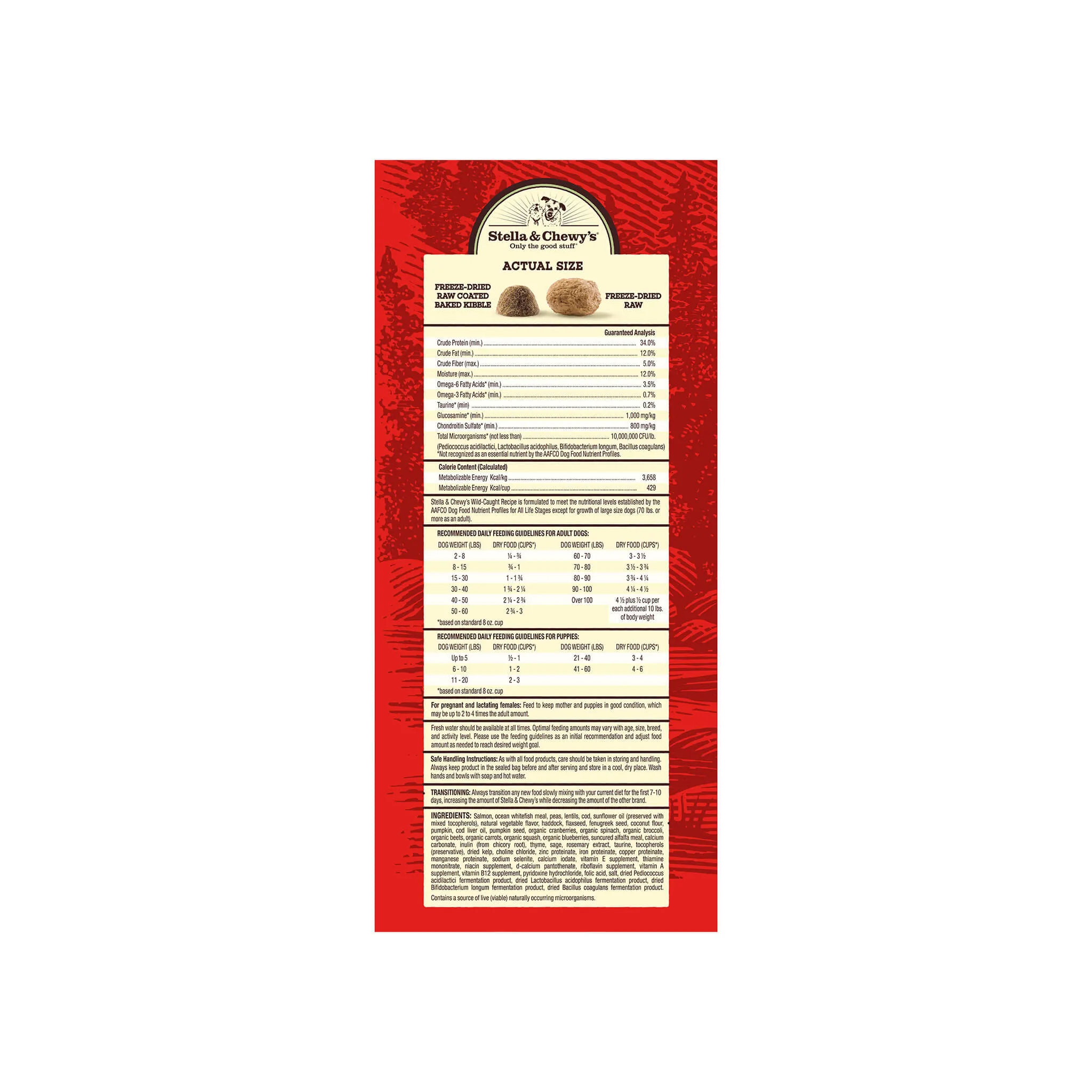 Stella & Chewy's Raw Blend Dry Dog Food
