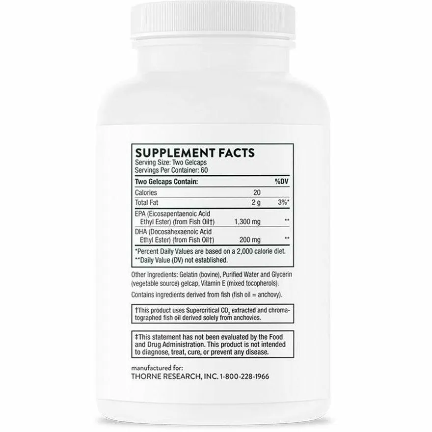 Super EPA Pro 120 gels by Thorne Research