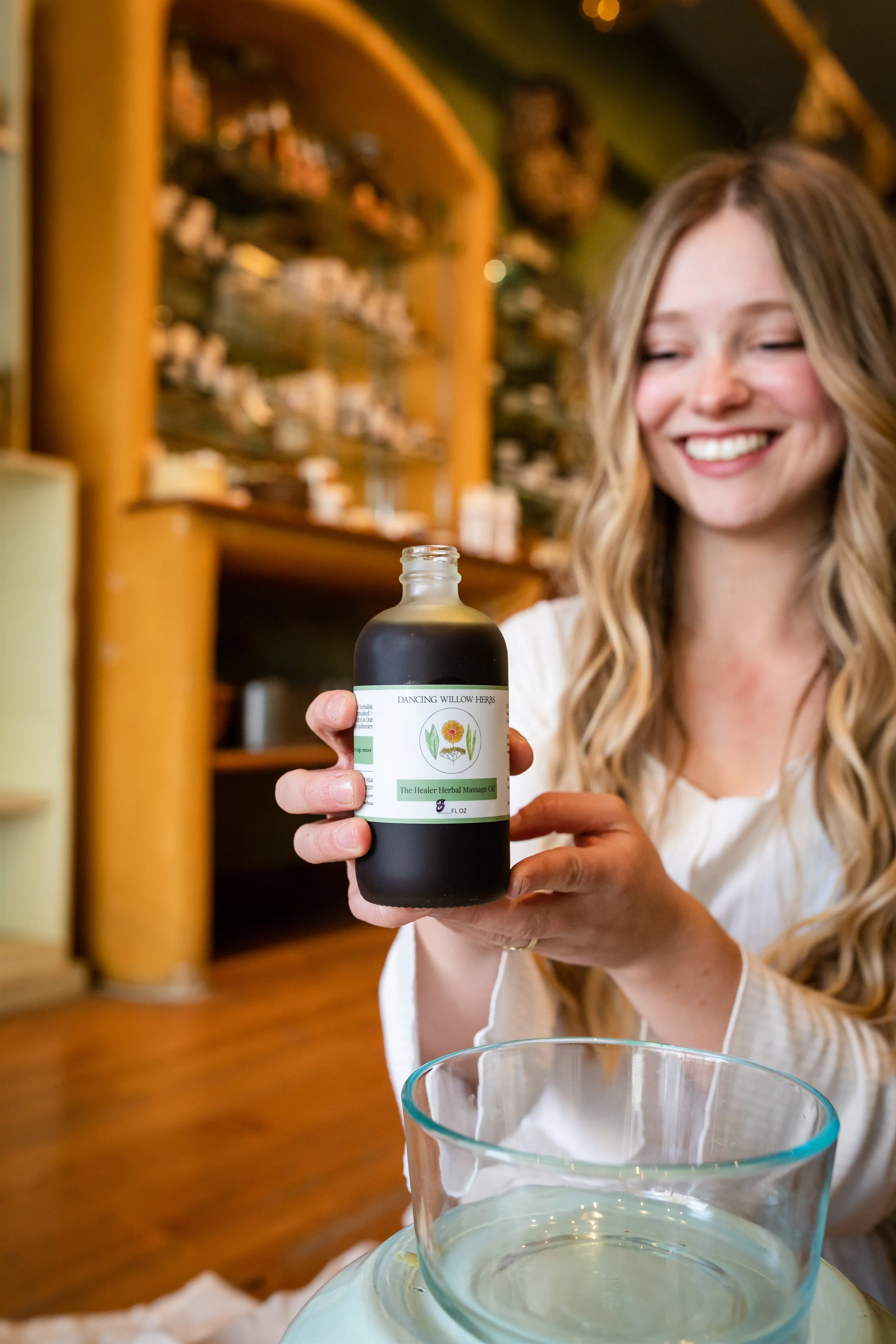 The Healer Herbal Massage Oil