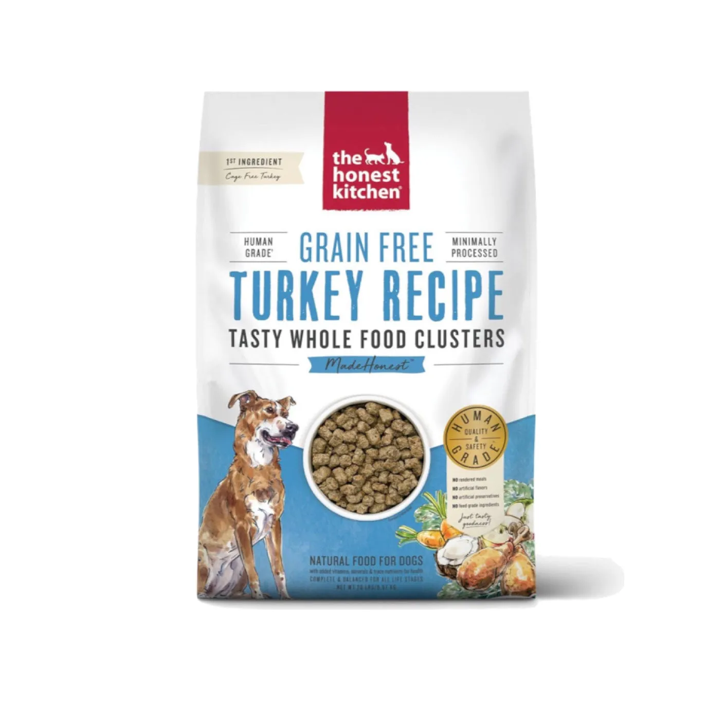 The Honest Kitchen Grain Free Turkey Clusters