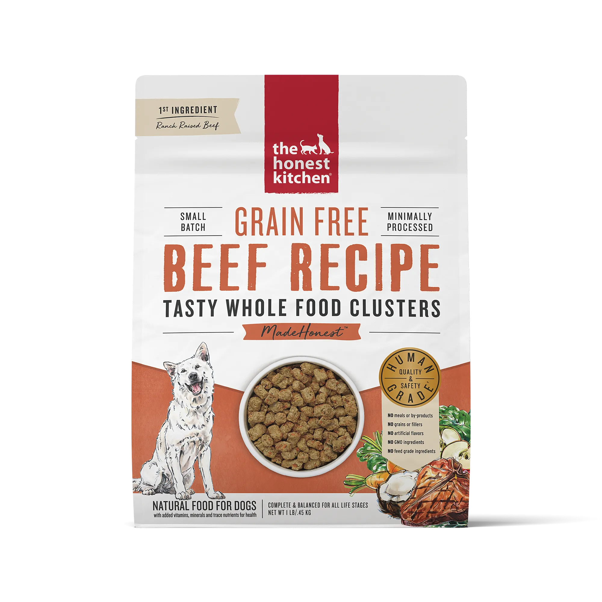 The Honest Kitchen Grain Free Whole Food Clusters Dry Dog Food