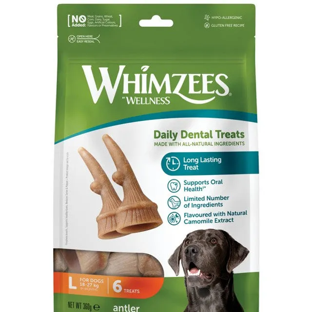 Whimzees by Wellness Daily Dental Antlers