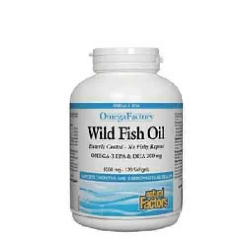 Wild Fish Oil, 1000 mg 120 capsules