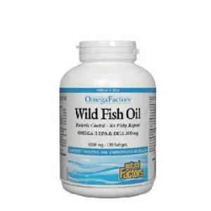 Wild Fish Oil, 1000 mg 120 capsules