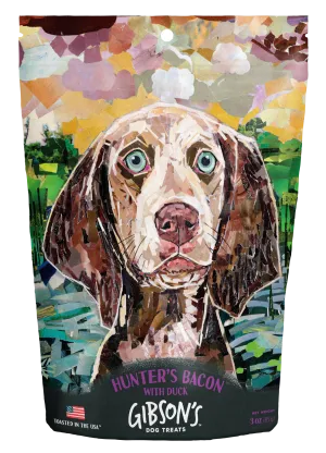 Wild Meadow Farms Gibson's Hunter Bacon with Duck Jerky Dog Treats - 3oz.