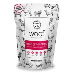 Woof Lamb Green Tripe Freeze Dried Dog Treats