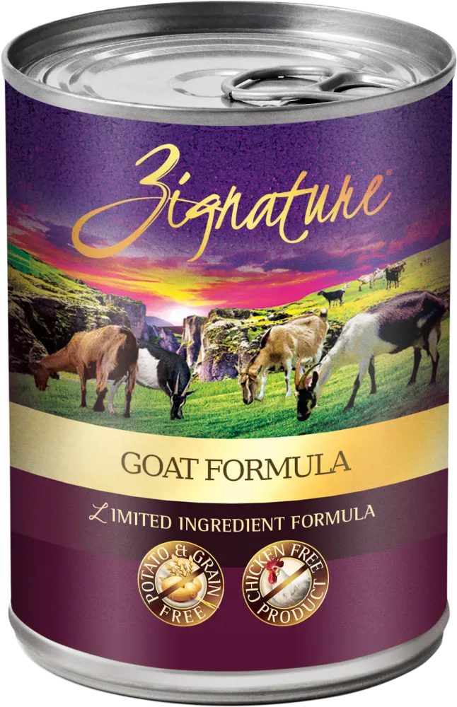 Zignature Limited Ingredient Diet Grain Free Goat Recipe Canned Dog Food