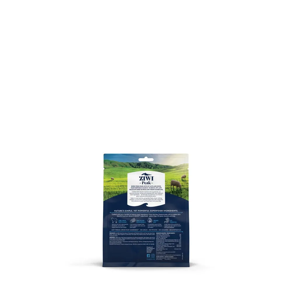 ZIWI Peak Raw Freeze Dried Superboost Lamb Recipe Meal Enhancer for Cats 85g